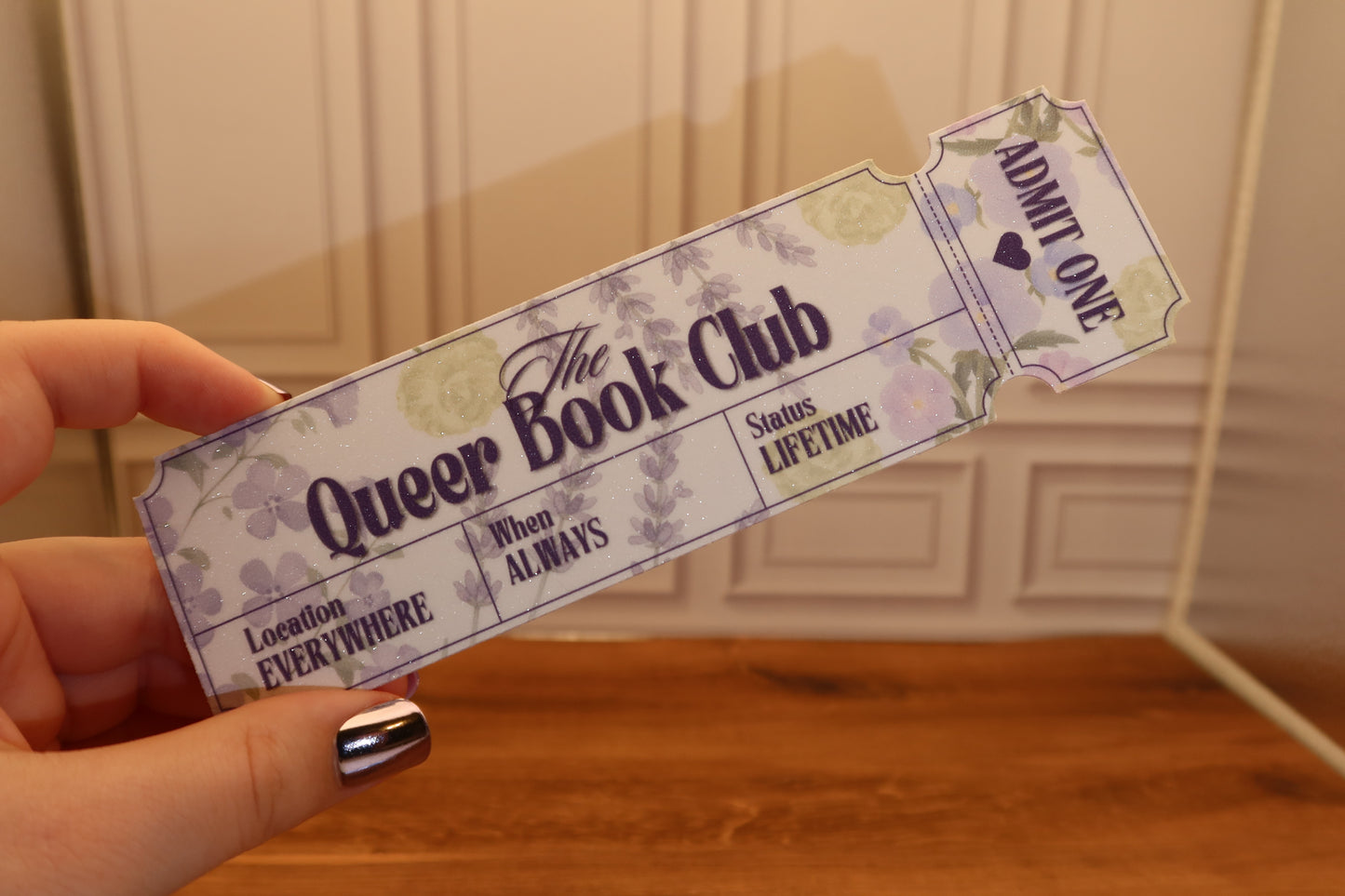 Queer Book Club Bookmark