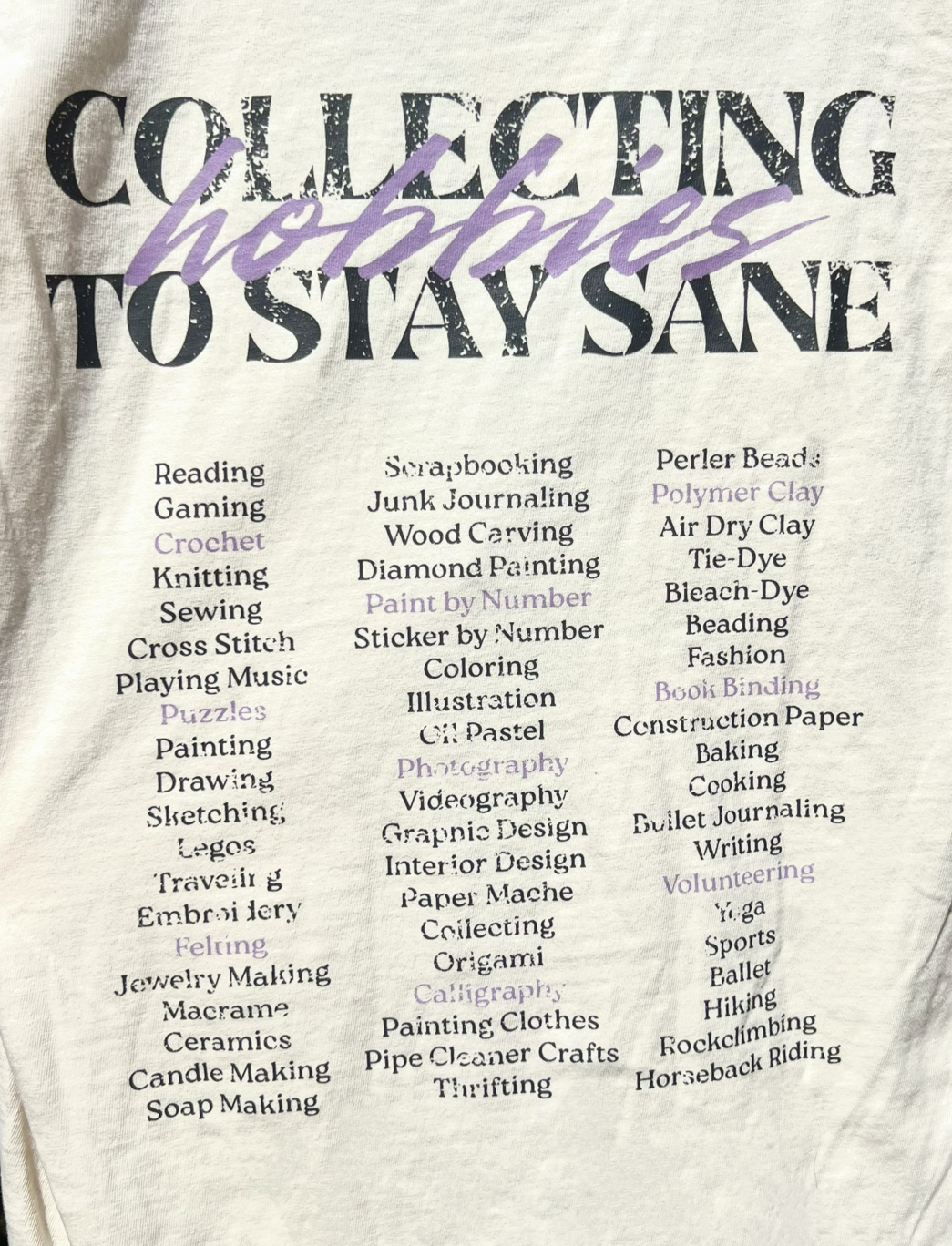Hobby WORLD TOUR Comfort Colors T Shirt