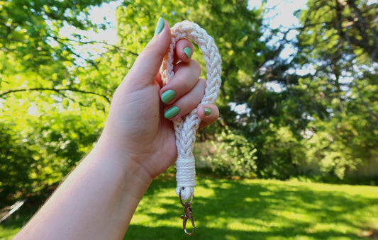 I-Cord Crochet Wristlet