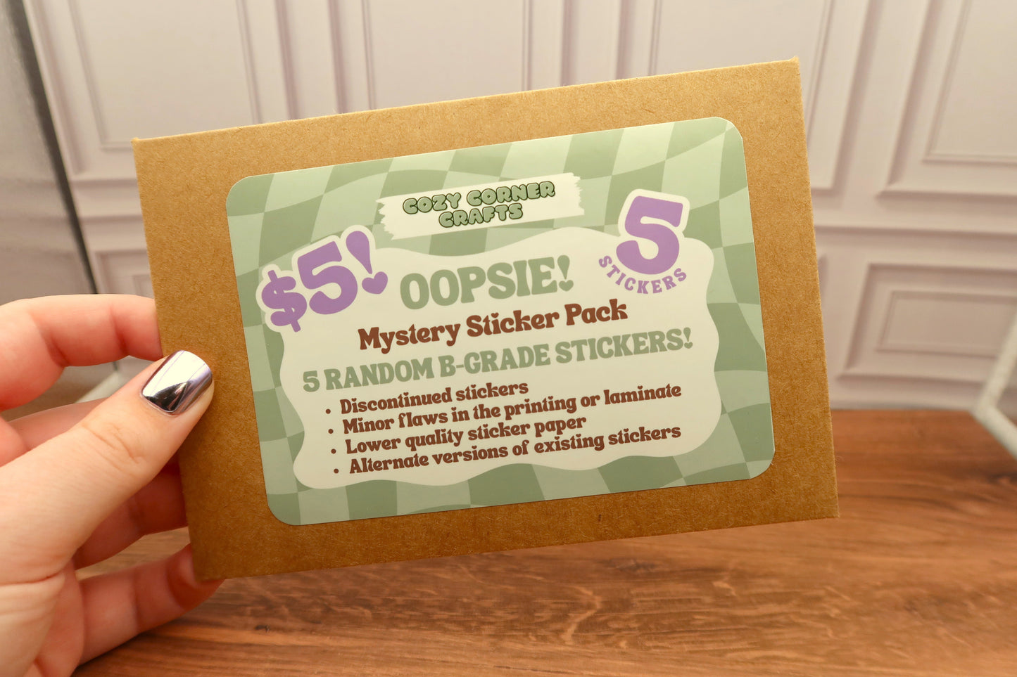 OOPSIE! Mystery Sticker Pack