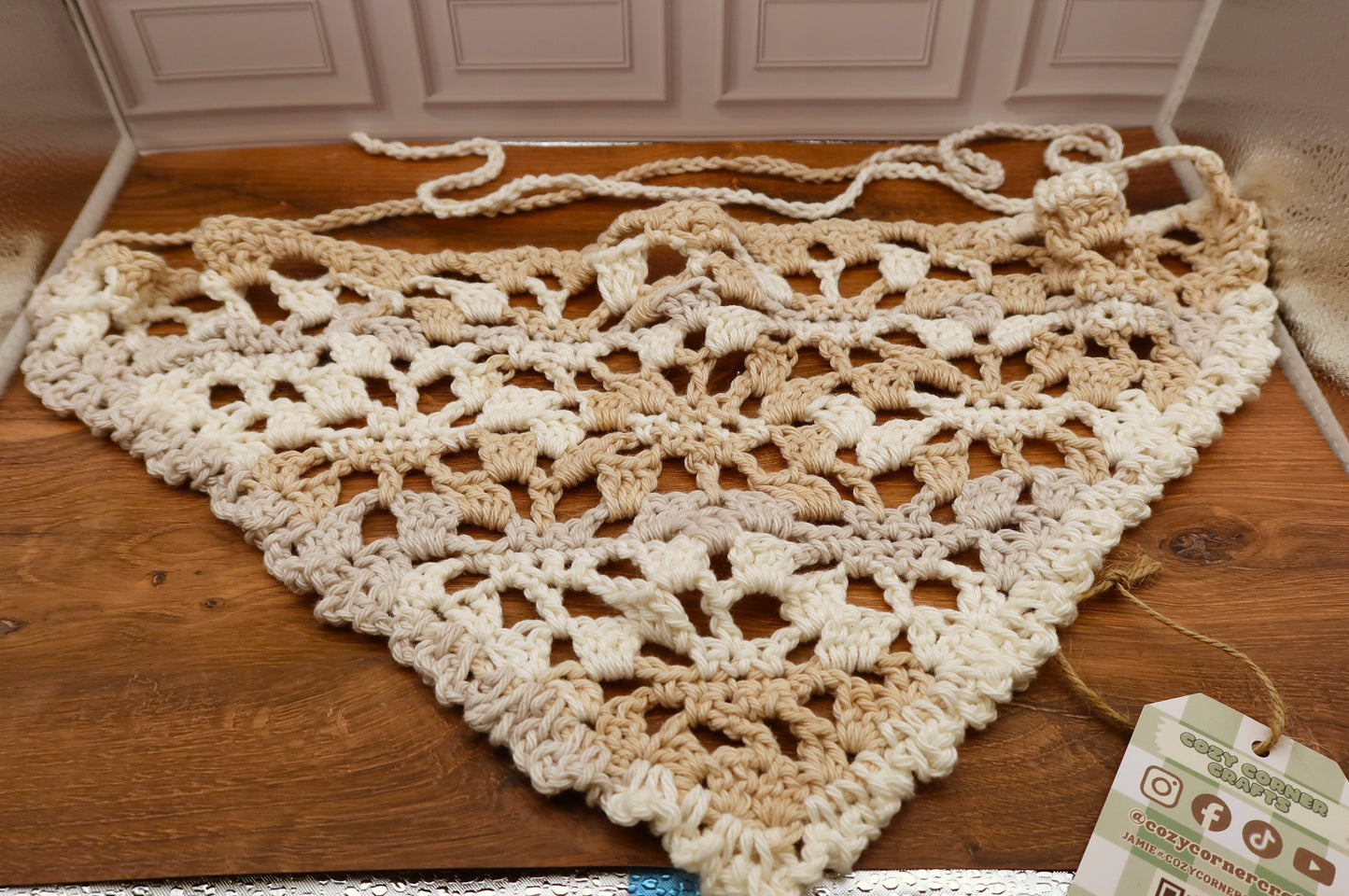 Crochet Hair Bandana