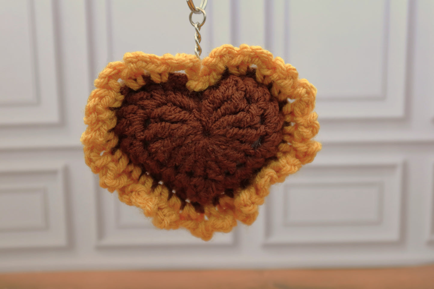 Heart Crochet Bag Charm/Keychain