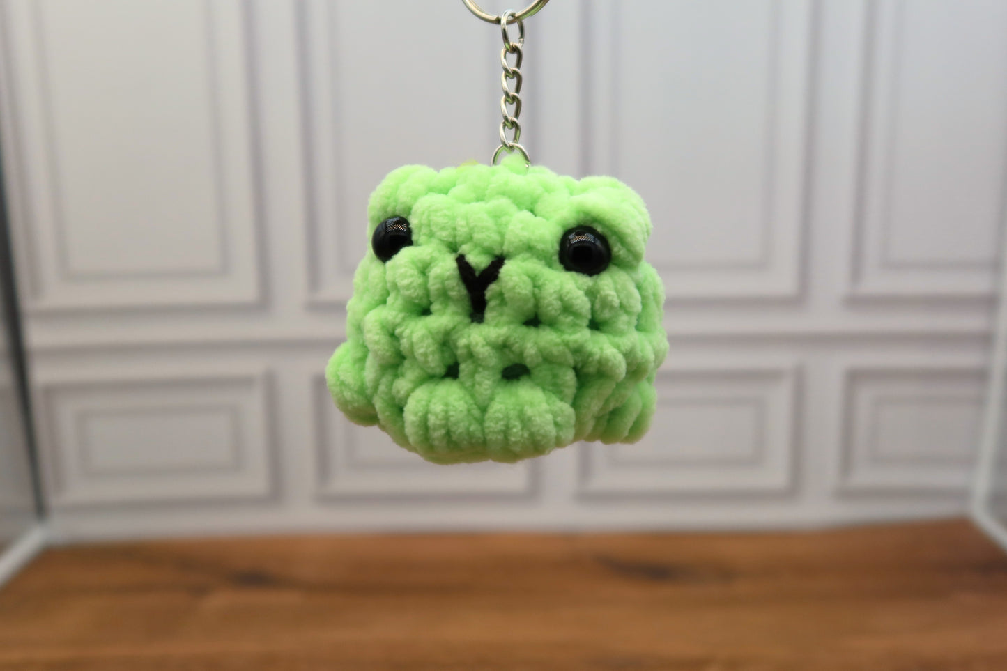 Frog Crochet Bag Charm/Keychain