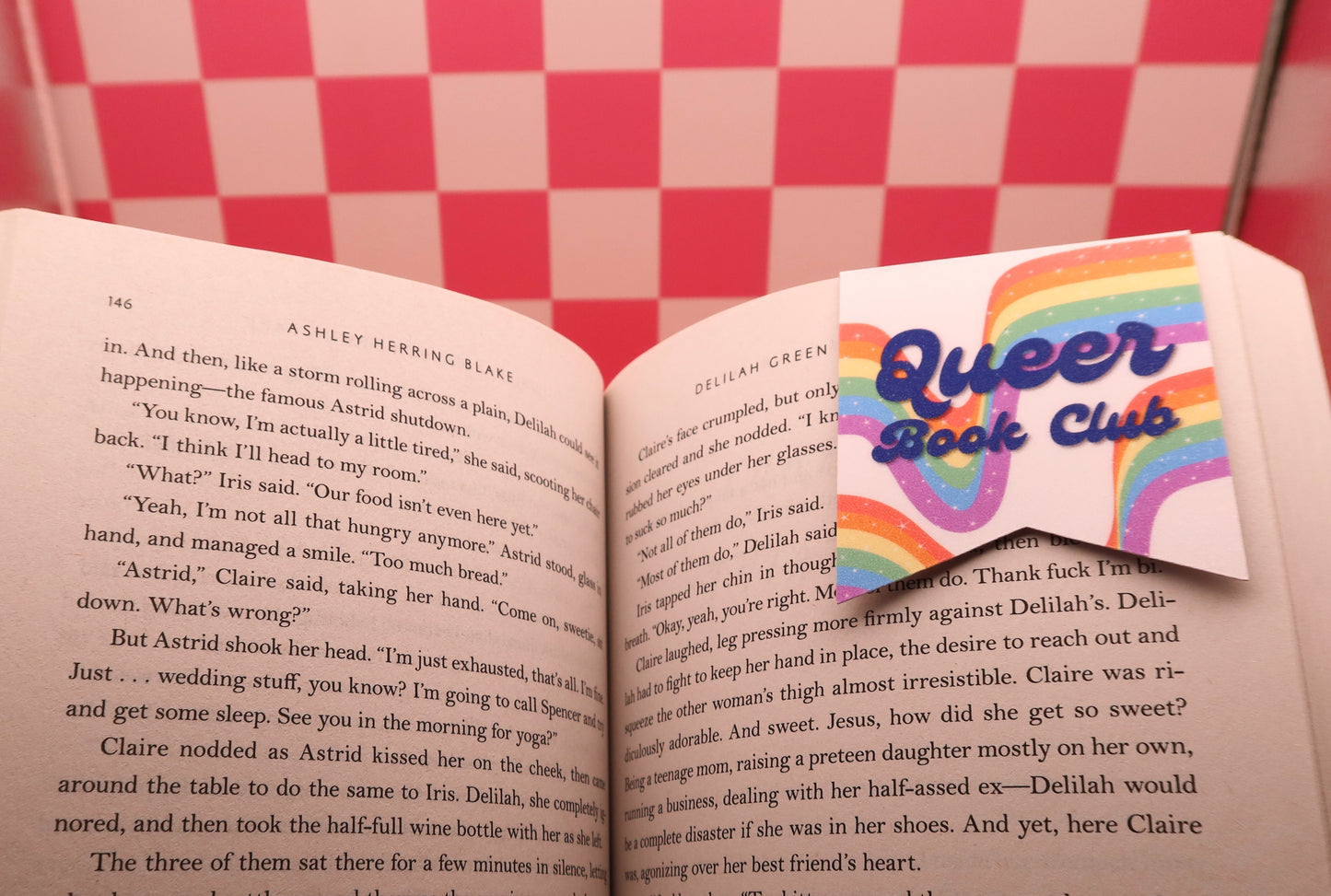 Queer Book Club Magnetic Bookmark