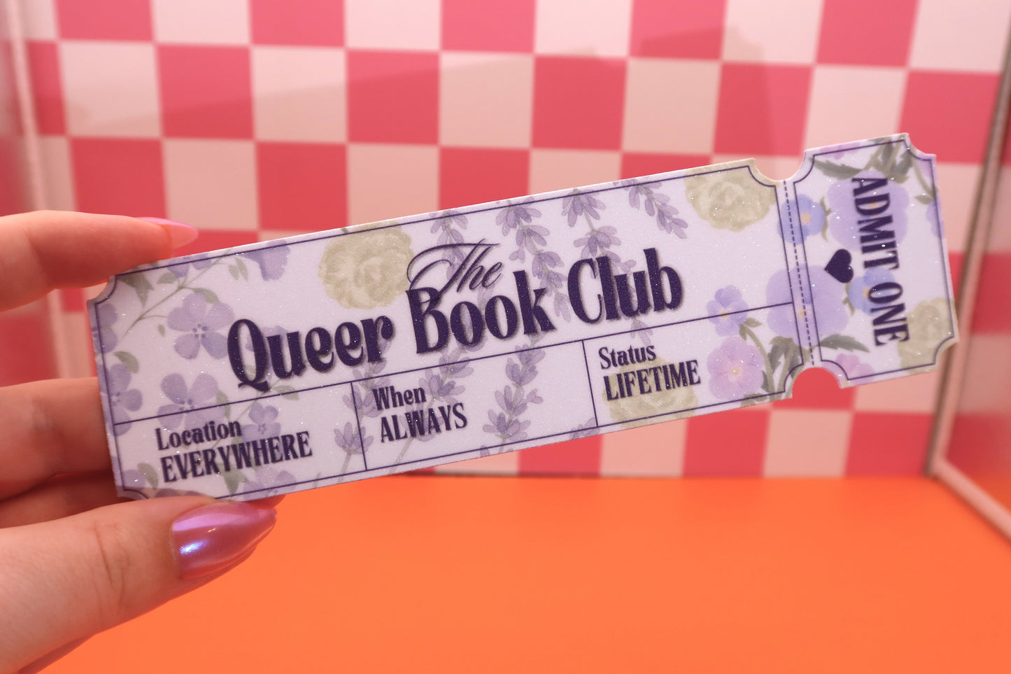 Queer Book Club Bookmark