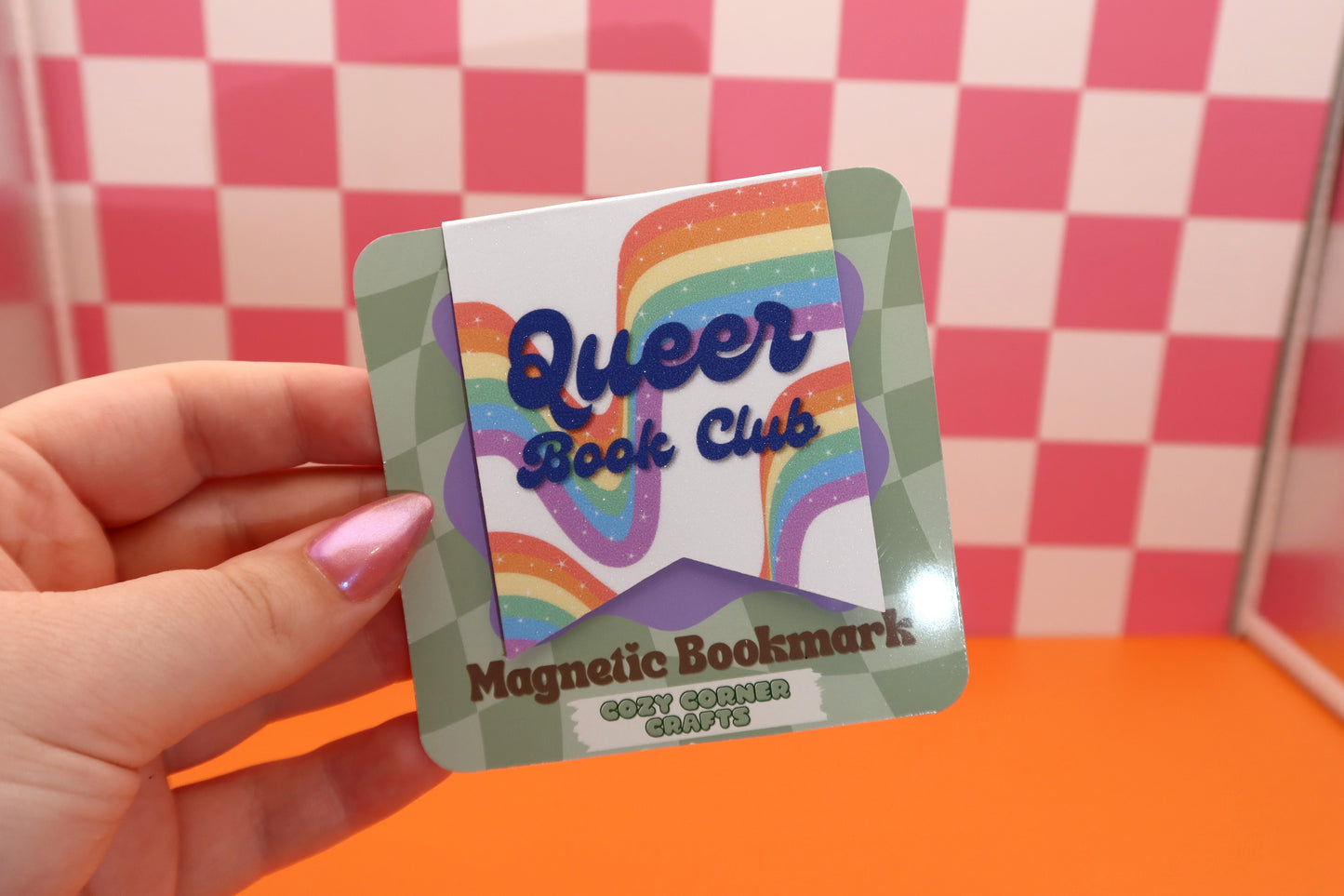 Queer Book Club Magnetic Bookmark