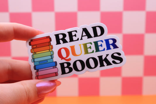 Read Queer Books Sticker
