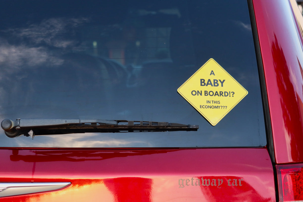 Baby On Board? Bumper Sticker
