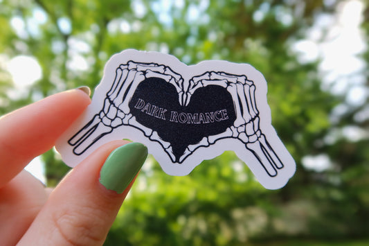 Dark Romance Glitter Sticker