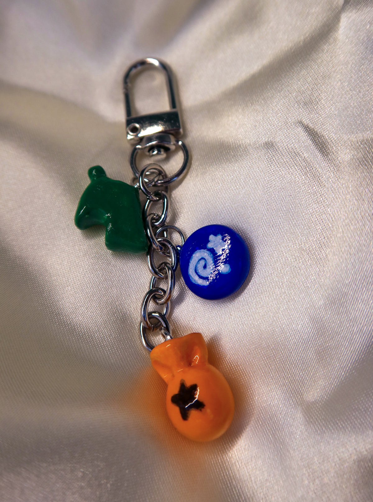 New Horizon Bag Charm/Keychain - Hand Sculpted & Painted
