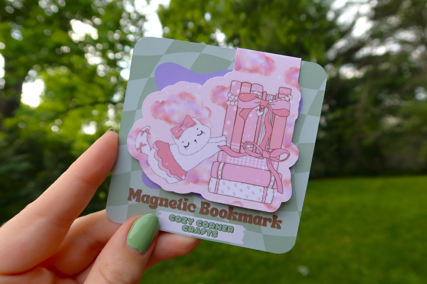 Coquette Magnetic Bookmark