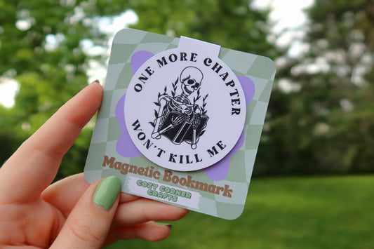 One More Chapter Magnetic Bookmark