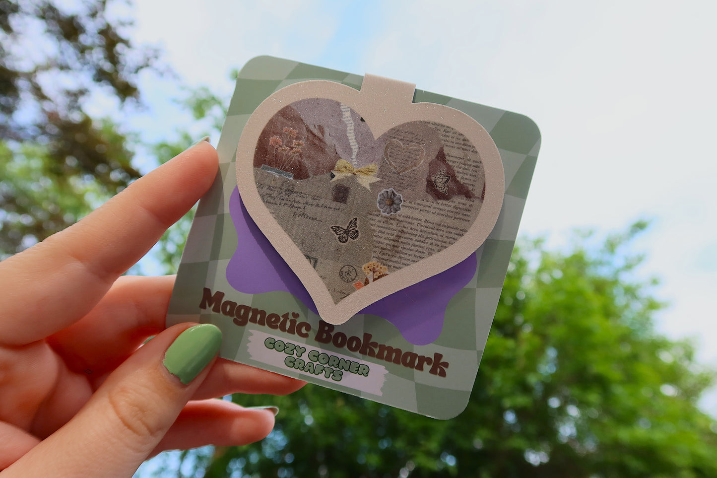 Scrapbook Magnetic Bookmark