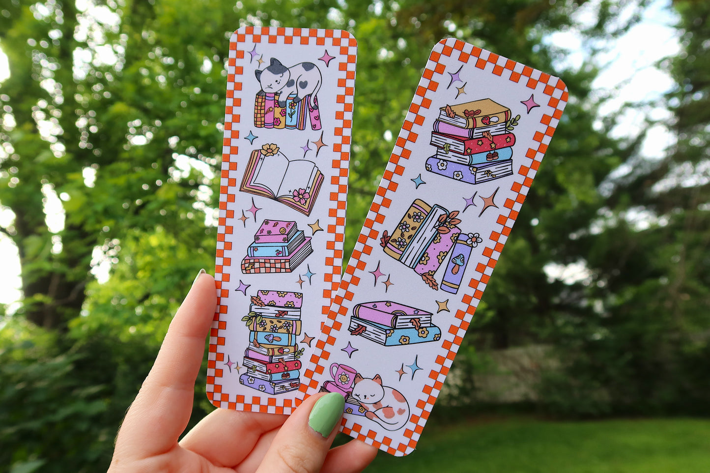 Retro Cat Bookmark