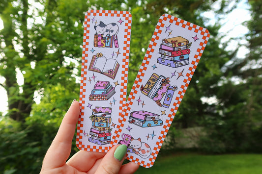 Retro Cat Bookmark