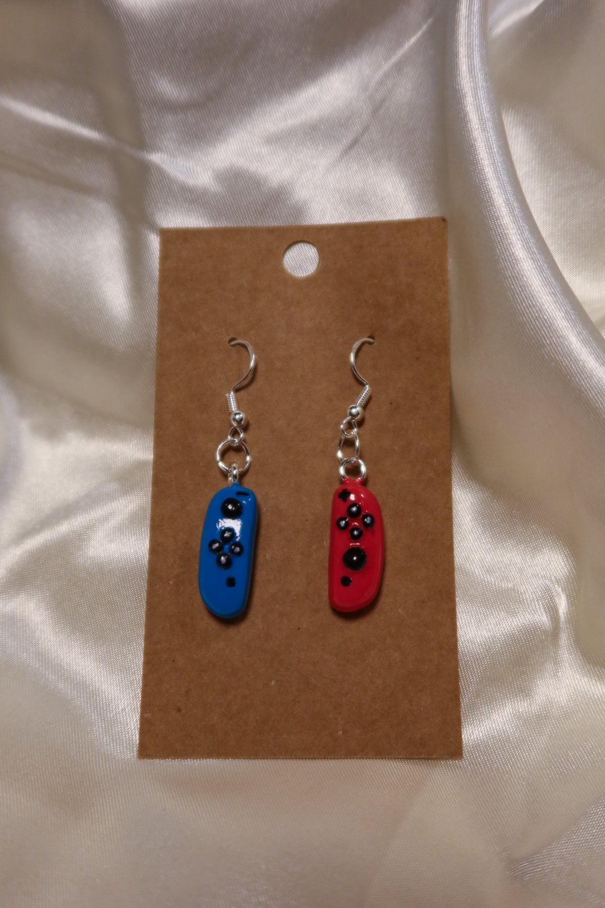 Switch Earrings - Hand Sculpted & Painted