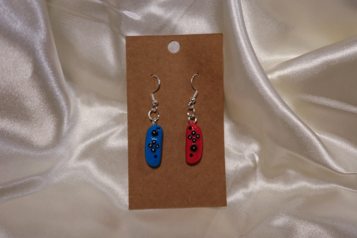 Switch Earrings - Hand Sculpted & Painted