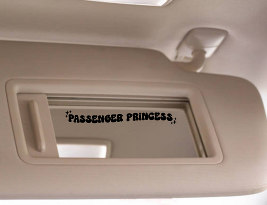 Passenger Princess Decal