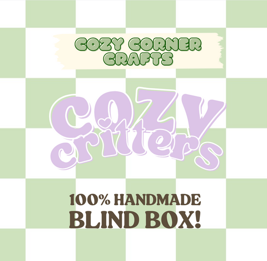 Cozy Critters BLIND BOX - Hand sculpted and painted figures