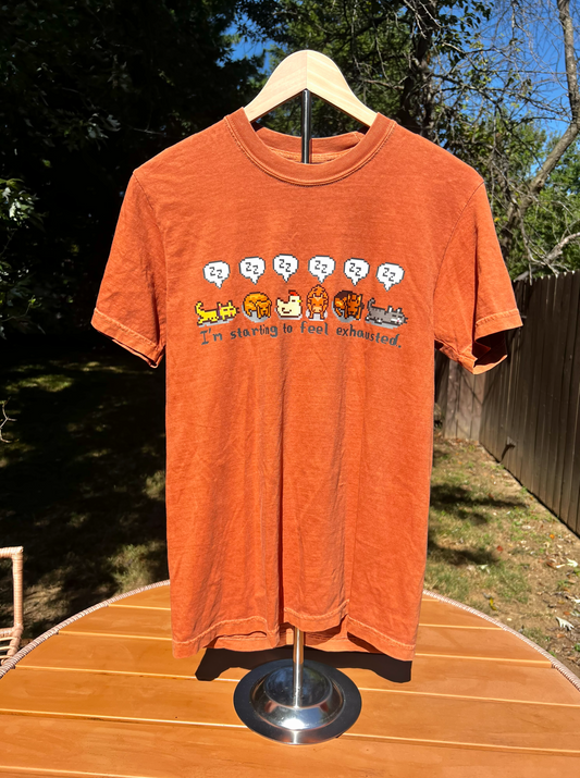 I'm Starting to Feel Exhausted Comfort Colors T Shirt