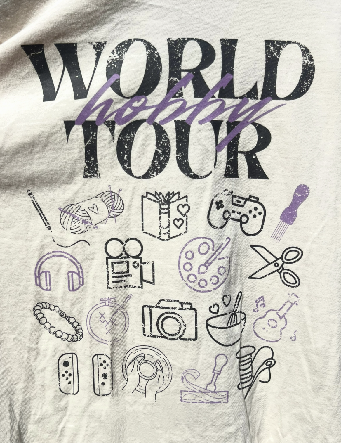 Hobby WORLD TOUR Comfort Colors T Shirt