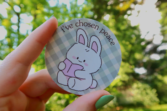 I've Chosen Peace Sticker