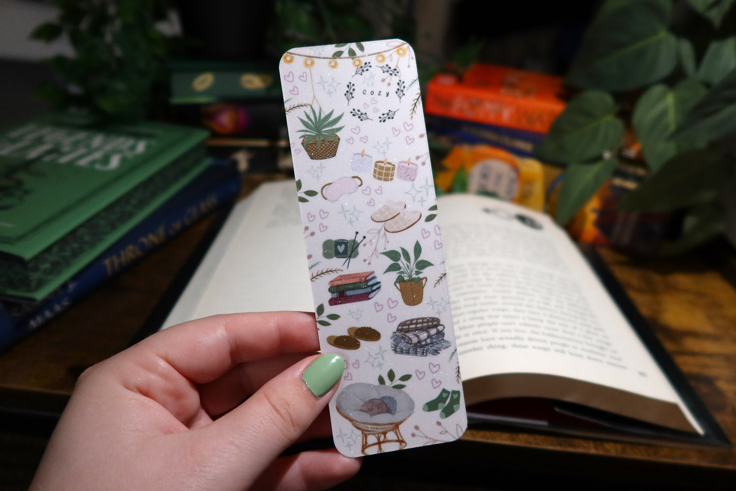 Cozy Bookmark