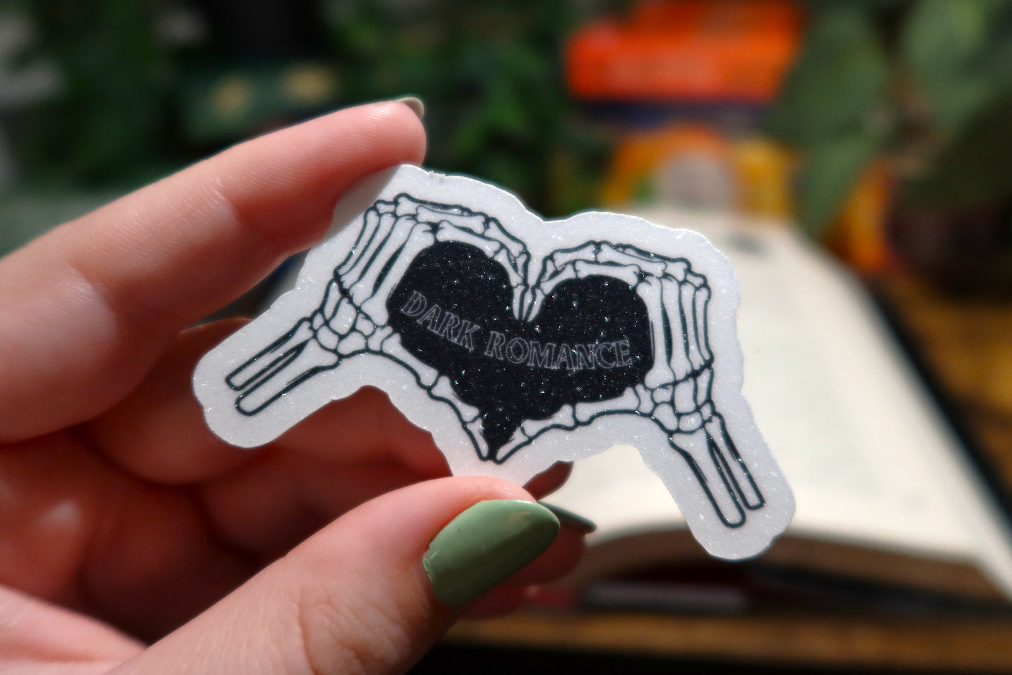 Dark Romance Glitter Sticker