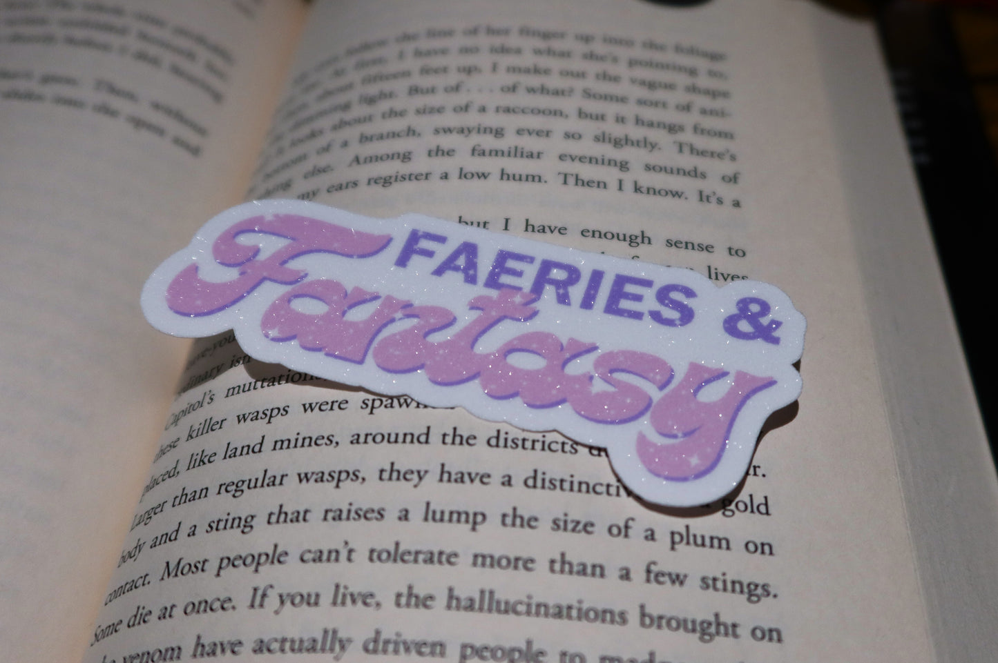 Faeries & Fantasy Glitter Sticker