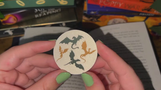 Dragon Glitter Sticker