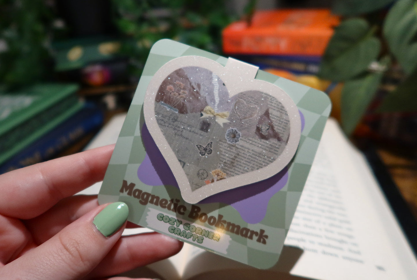 Scrapbook Magnetic Bookmark